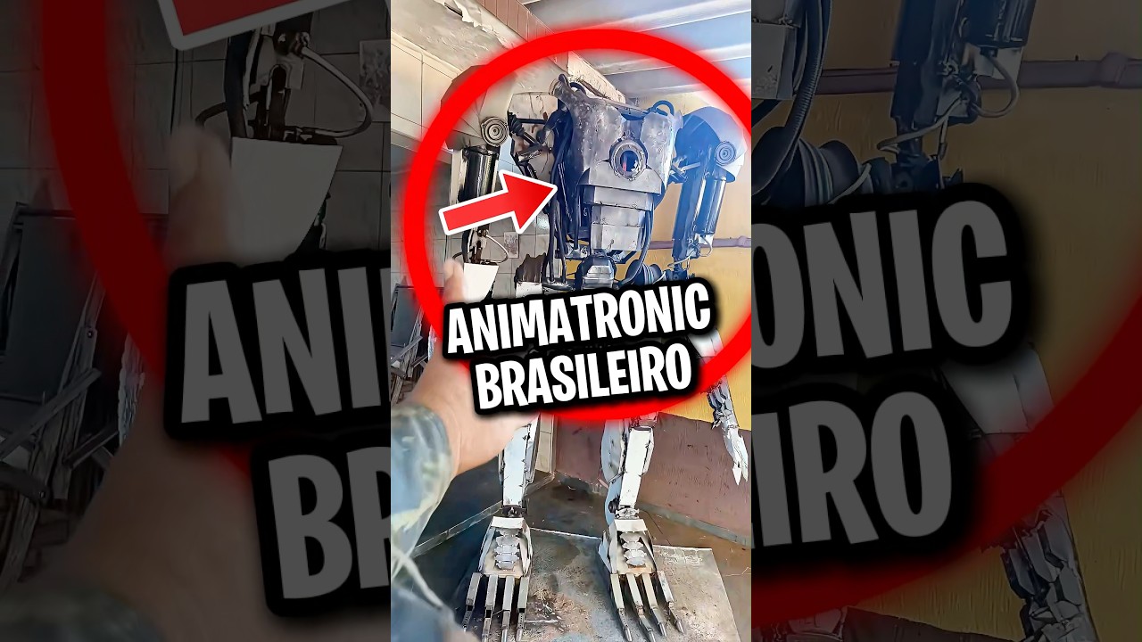 O Animatrônico Brasileiro Tá Pronto?! 🇧🇷😨