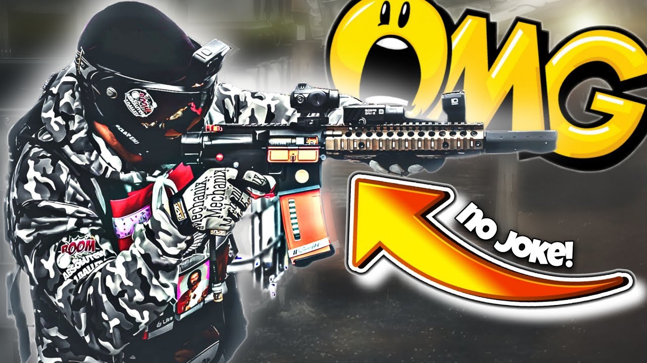 this AIRSOFT RIFLE is INSANE! (HPA POLARSTAR KYTHERA)