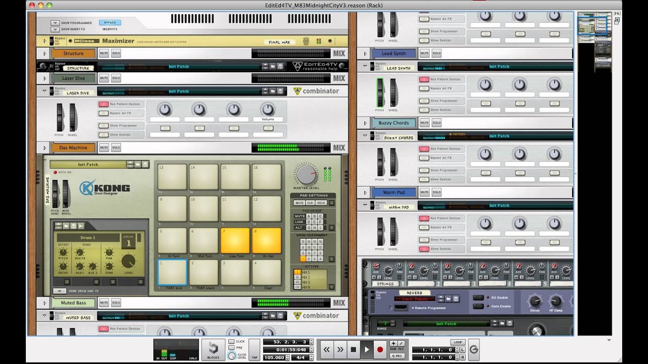 M83 Midnight City - cover