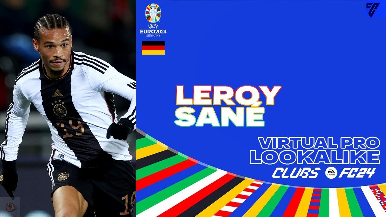 EAFC 24 | HOW TO CREATE | LEROY SAN&Eacute; (GERMANY) (PRO CLUBS)