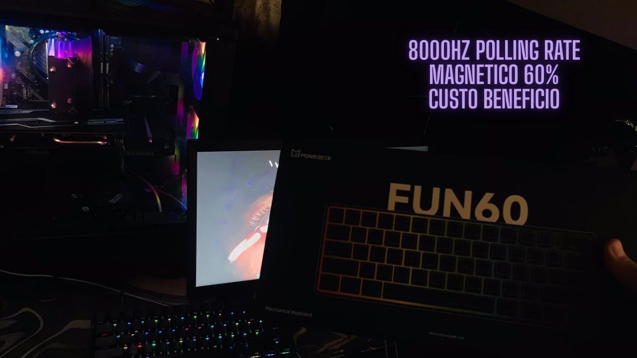 Teclado Magnético Custo Beneficio - AKKO MonsGeek FUN 60 PRO