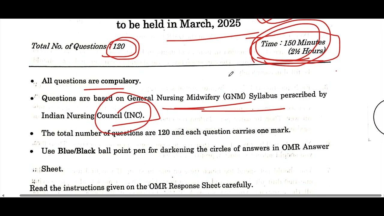 IGNOU post basic bsc nursing entrance exam previous year question papers solved || imp for upcoming 