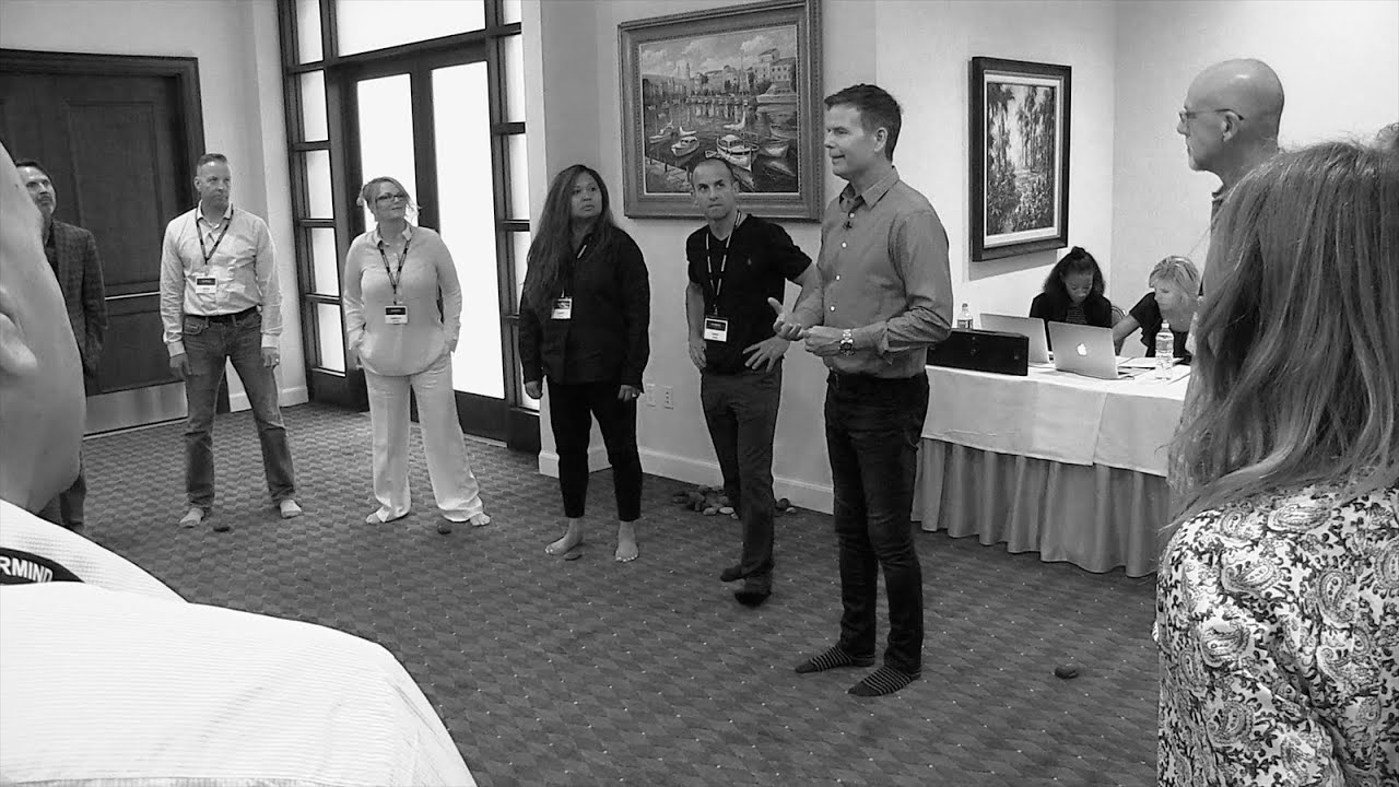 Speaker Bo Eason explains how to be more physical on stage