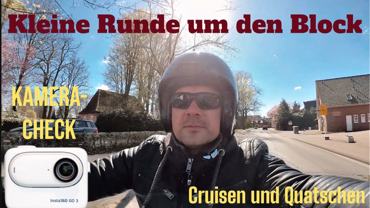 Kleine Harley - Runde & Kamera-Check 😎🤘🏽