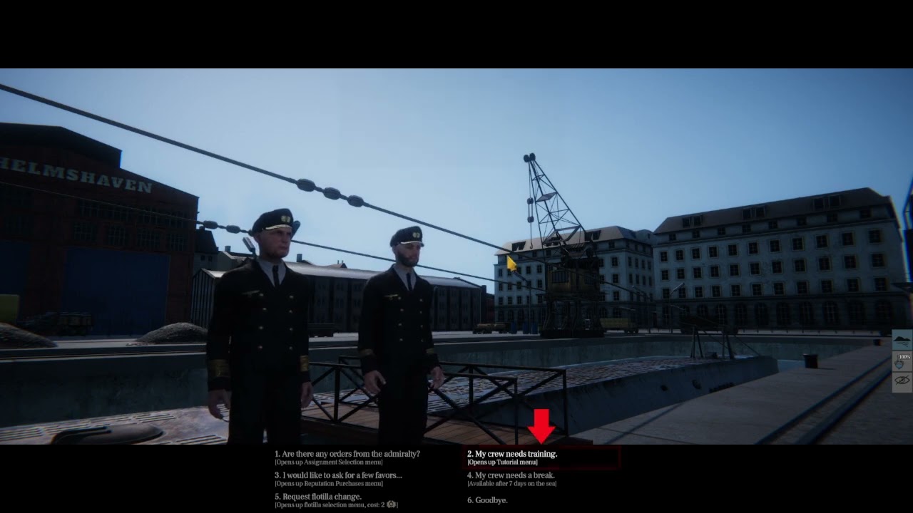 Learning how to captain a Uboat and dismantle the British Navy