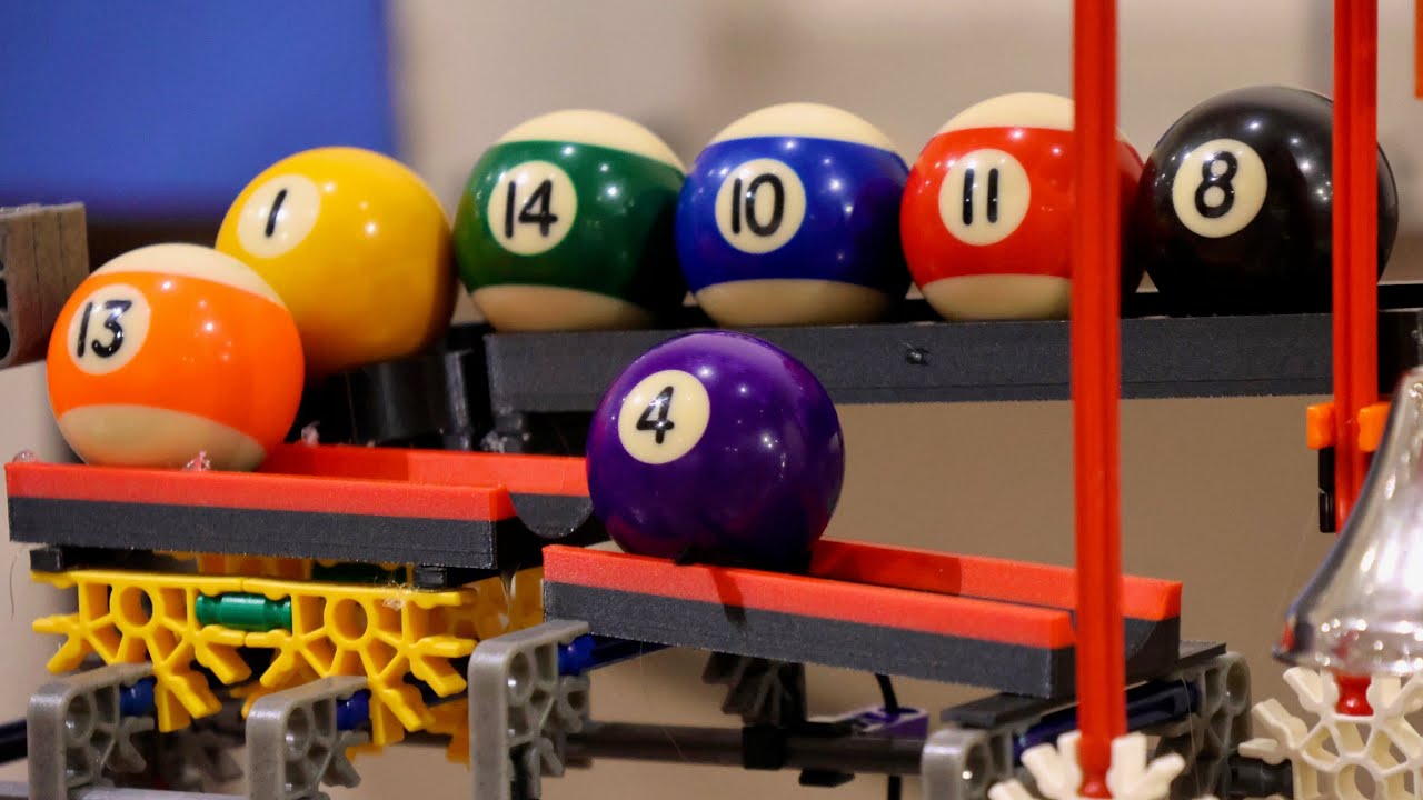 The Billiard Ball Sorting Machine | Reactica 2025 Close-Up (w/@TheContraptionKing)