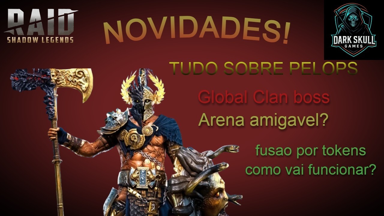 Novidades mais esperadas no RAID !!! Avaliando PELOPS O VITORIOSO
