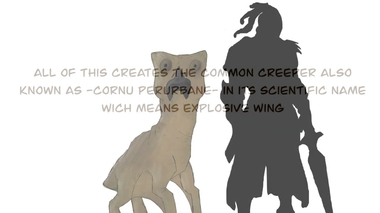What if the creeper was real - depicting the exploding beast 