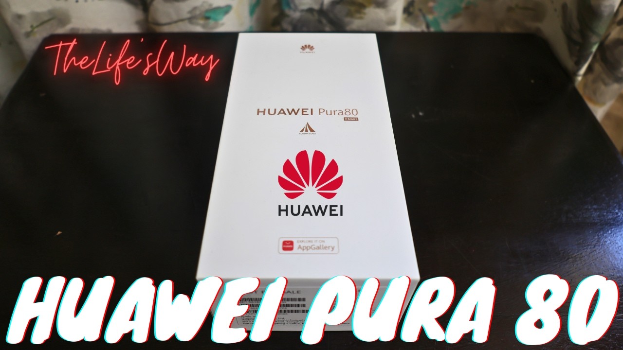 Huawei Pura 80 Frosted Black - Unboxing & Review