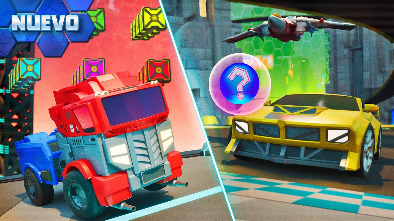 El Jueg-A-trón de énergon | Transformers: CYBERWORLD | E11 | Transformers Oficial