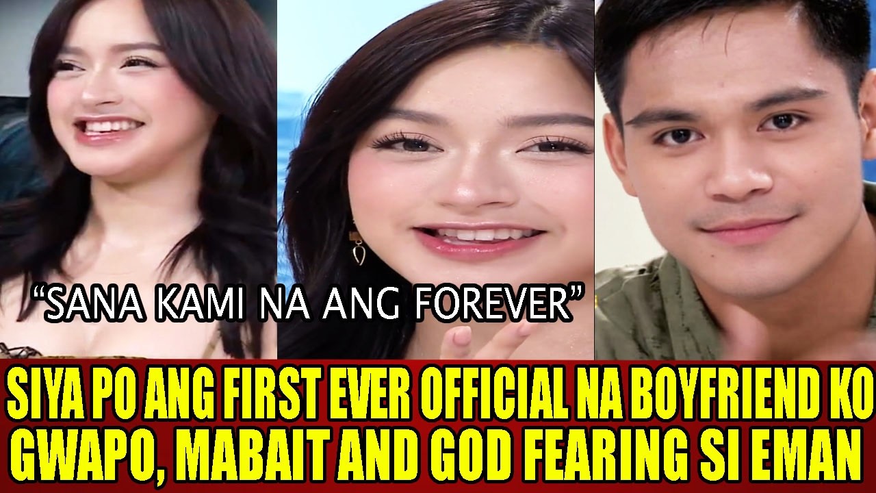 I HOPE FOREVER NA SIYA PO ANG FIRST EVER BOYFRIEND KO JILLIAN WARD INAMING FIRST BF SI EMAN BACOSA
