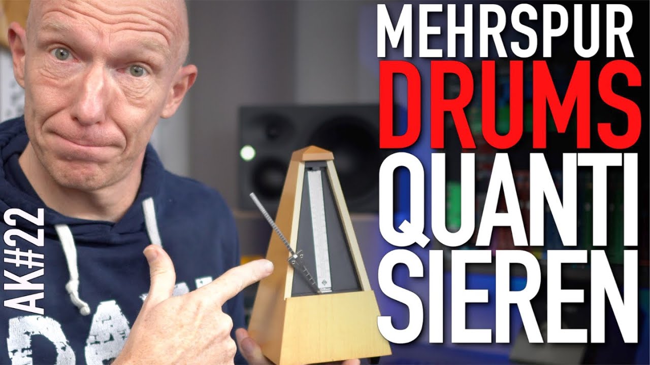 Easy in Studio One: Echtes Schlagzeug quantisieren | Abmischen Tutorial | Recording-Blog 22