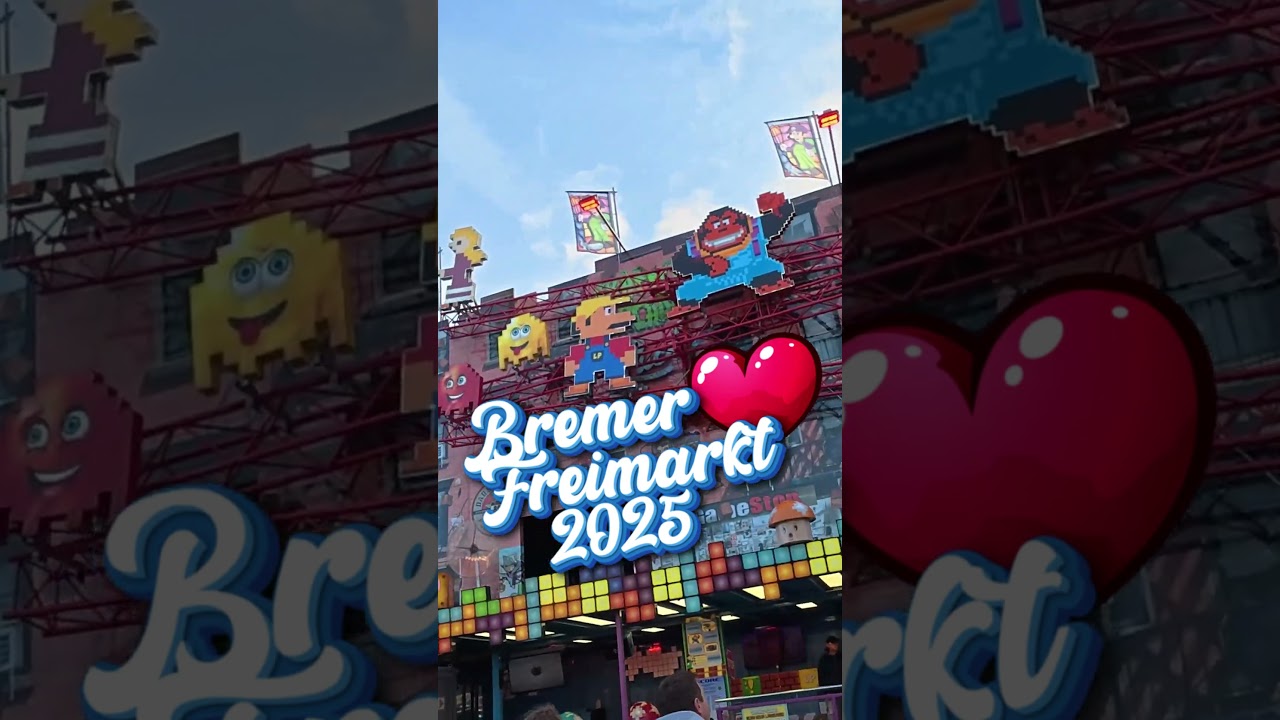Bremer Freimarkt 2025 #BremerFreimarkt2025 #IschaFreimaak #FreimarktBremen #Kirmes #Volksfest