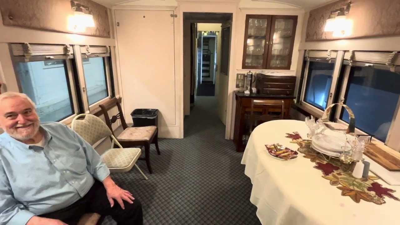 We Get King’s Tour of One of the Private Railcars in This Year’s AAPRCO Autumn Explorer Vermont Trip