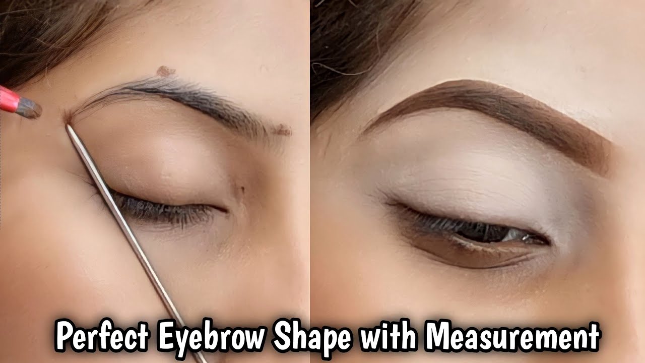 Magical Eyebrow Shaping Tutorial || Easy Tips To Get Perfect Shape Eyebrows At Home..
