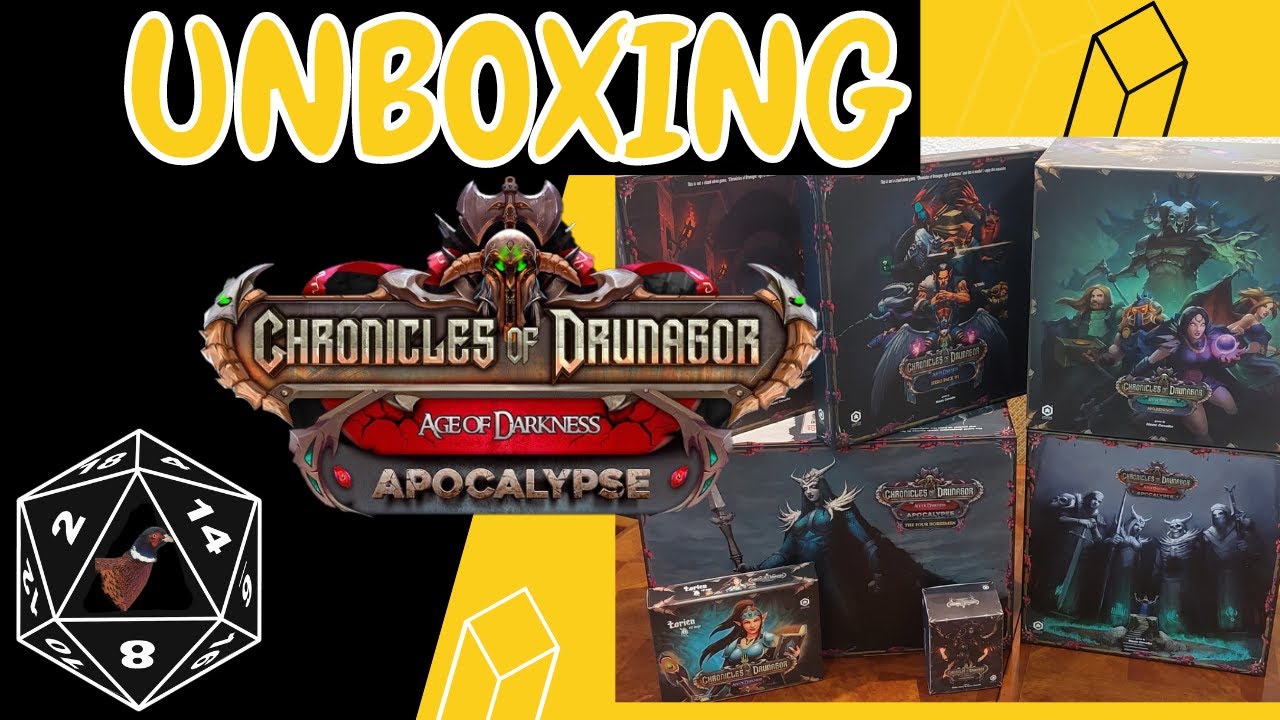 Chronicles of Drunagor: Age of Darkness - Apocalypse All in Unboxing!