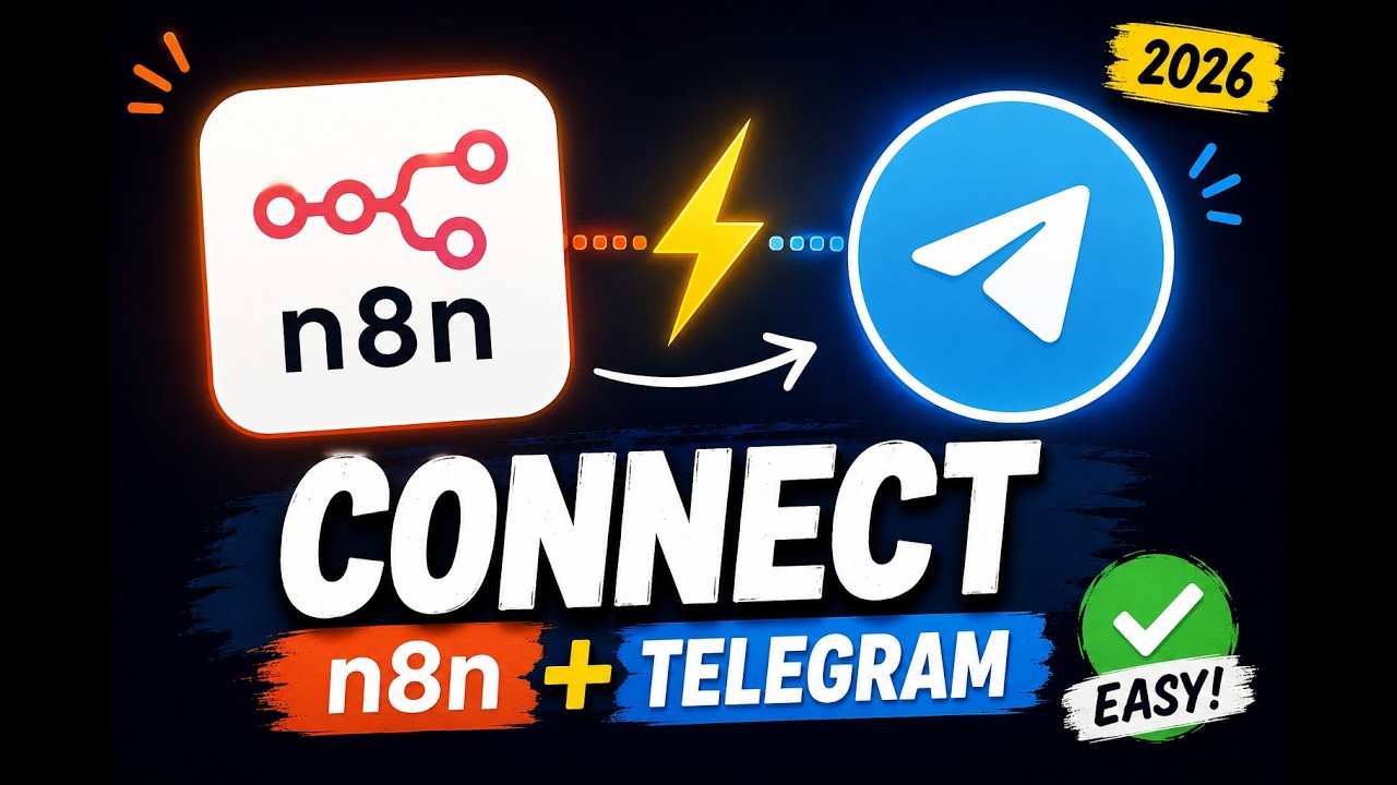 How to Connect n8n to a Telegram Bot | Complete Beginner Tutorial (2026)