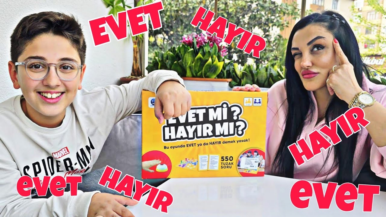 EFE İLE KAHKAHA DOLU EVET & HAYIR DEME  CHALLENGE !!