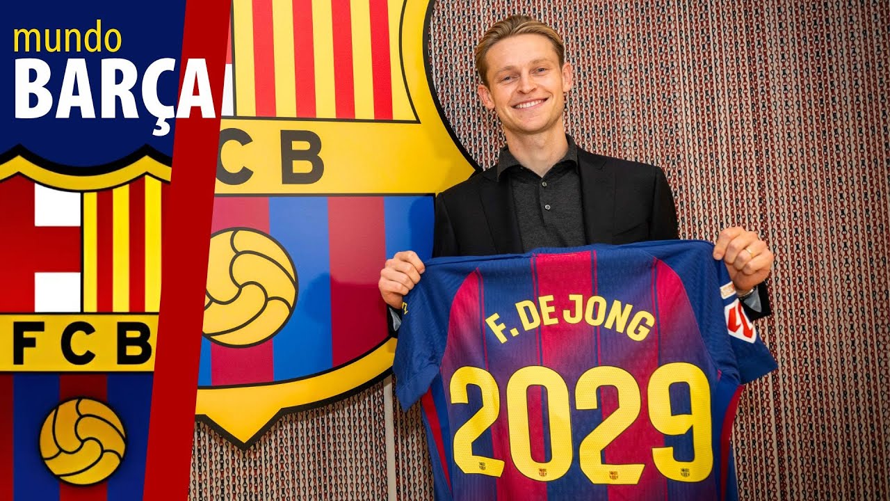 Las palabras de FRENKIE DE JONG tras renovar: “QUIERO ESTAR EN EL BARÇA MUCHO TIEMPO”
