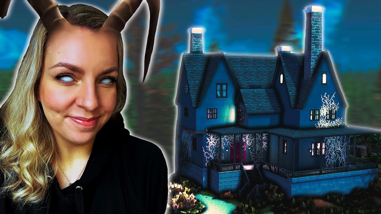 SPELLMAN MORTUARY | Chilling Adventures of Sabrina | The Sims 4 Speed Build | No CC