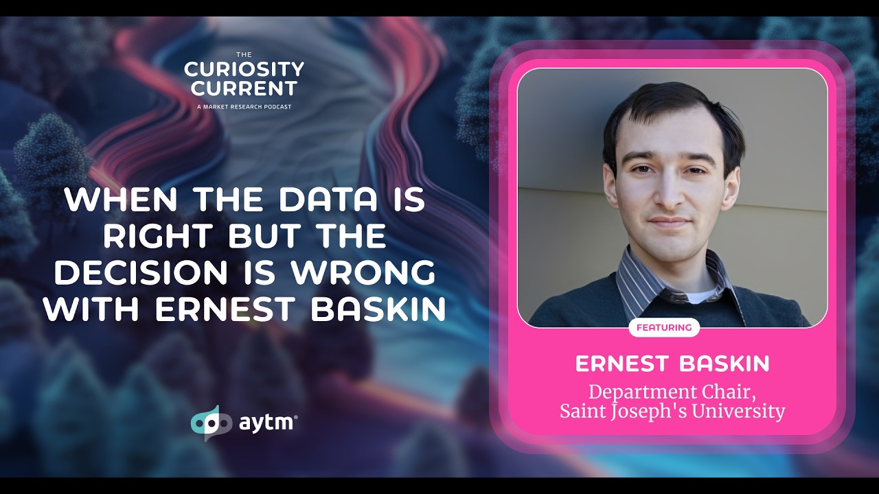 When the data is right but the decision is wrong with Ernest Baskin