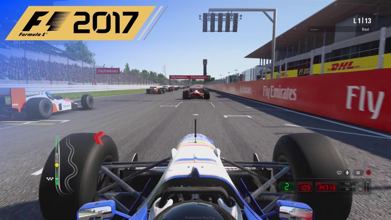 F1 2017 - 25% Classic Race in Hill's 1996 Williams at the Suzuka Circuit