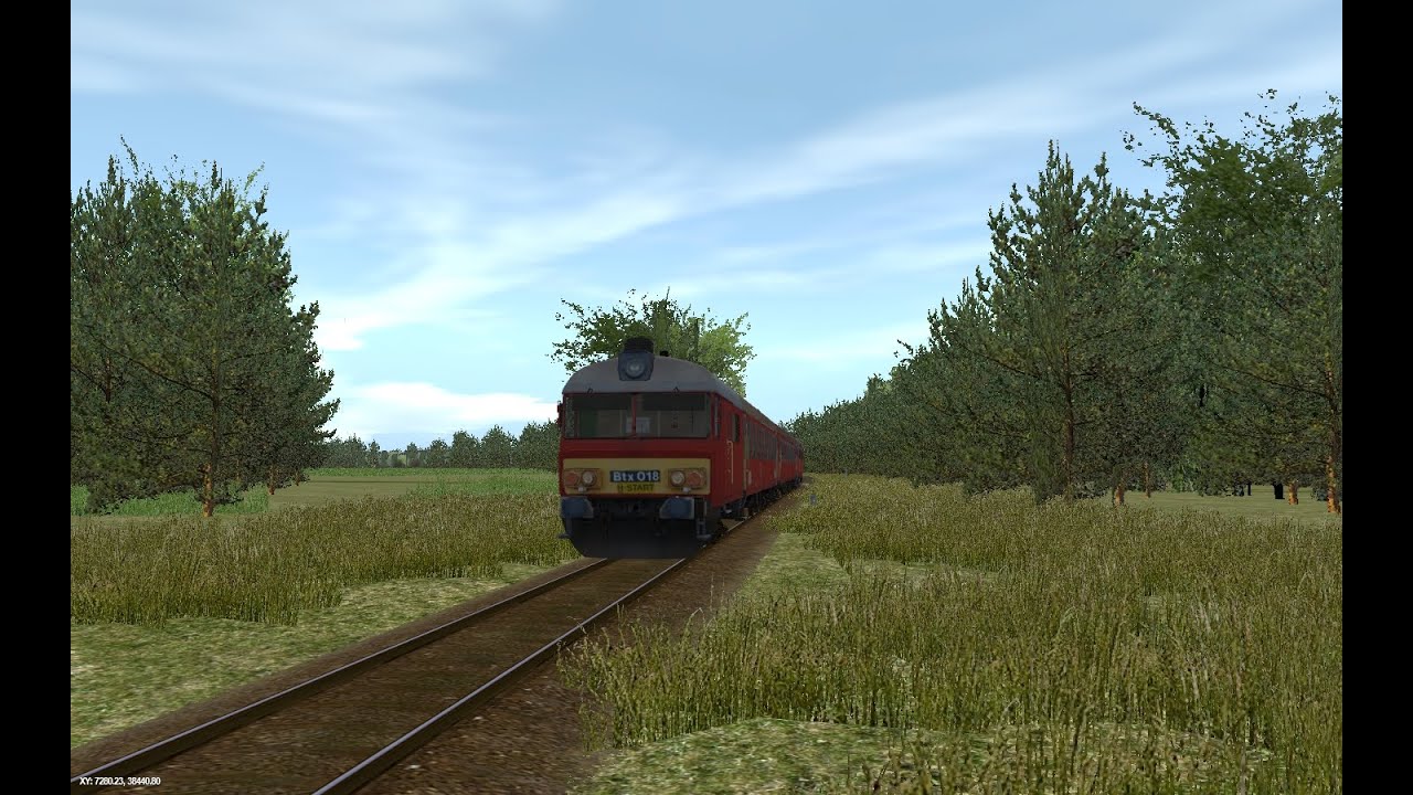 Trainz 12｜H-START MDmot Mátészalkától Záhonyig