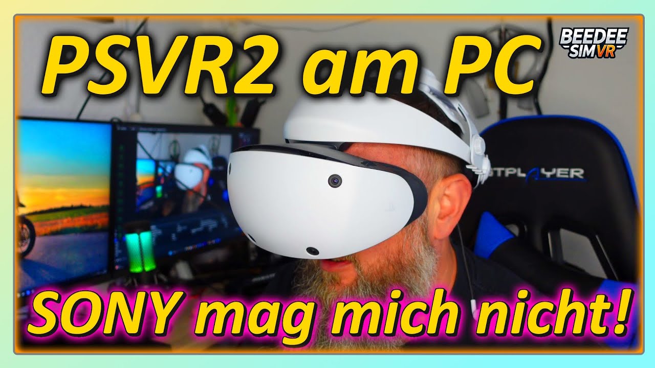 PSVR2 an PC angeschlossen / Tutorial PSVR2 Adapter / Ich gebe genervt auf