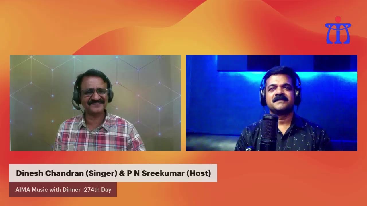 AIMA Music with Dinner - Dinesh Chandran (Parambathu, Calicut) - Day 274