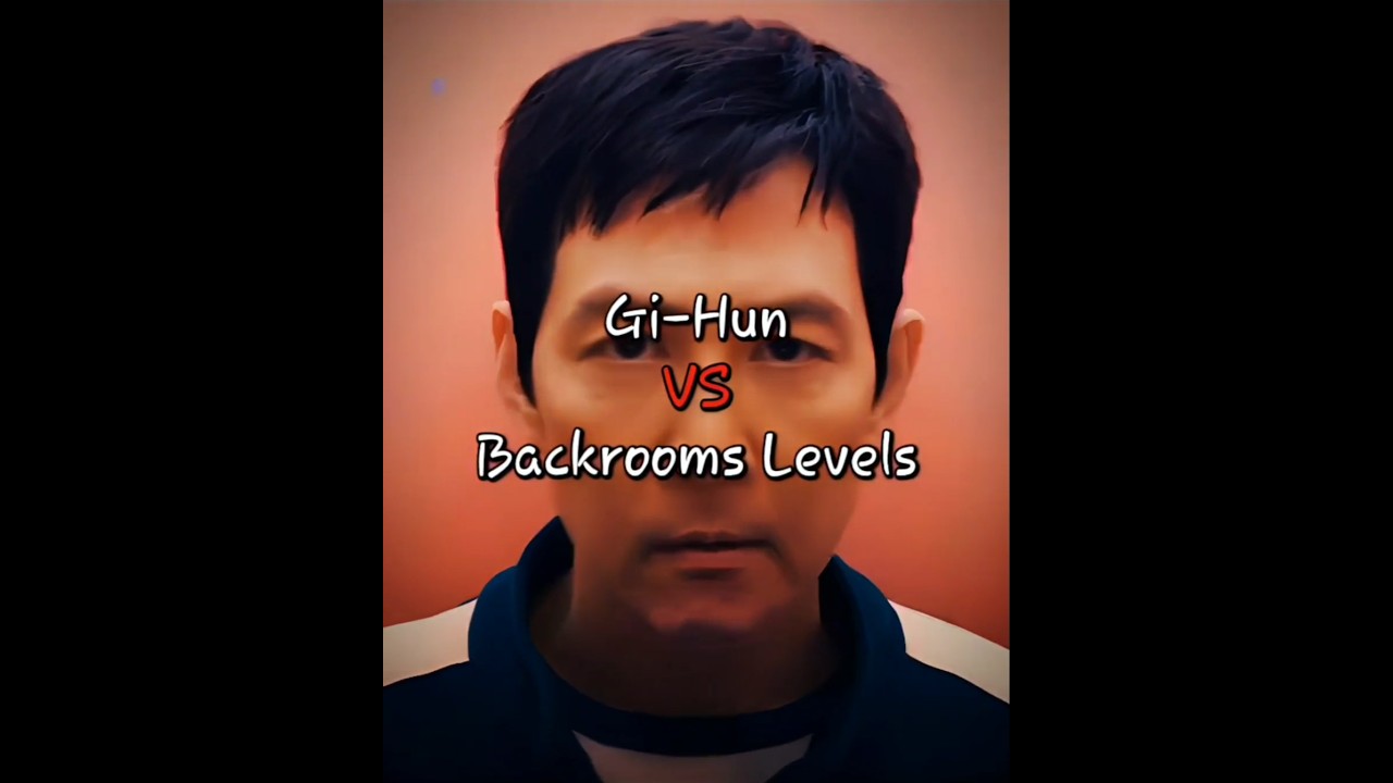 Gi-Hun VS Backrooms || #capcut #edit #squidgame #backrooms