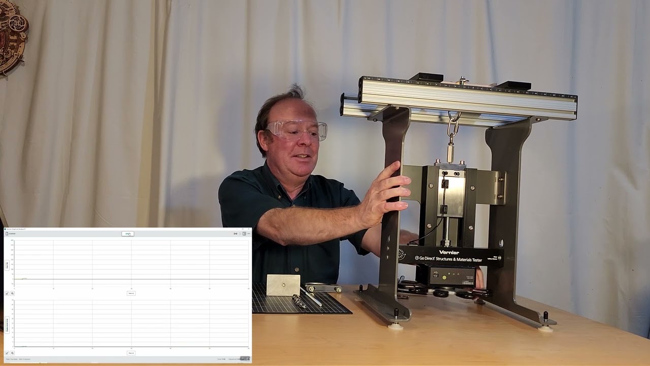 Vernier Go Direct Structures and Materials Tester