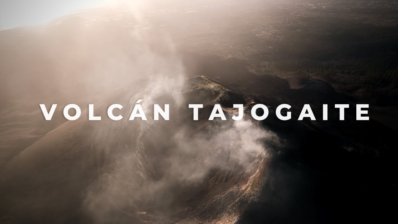 TAJOGAITE VOLCANO 4K DRONE FOOTAGE