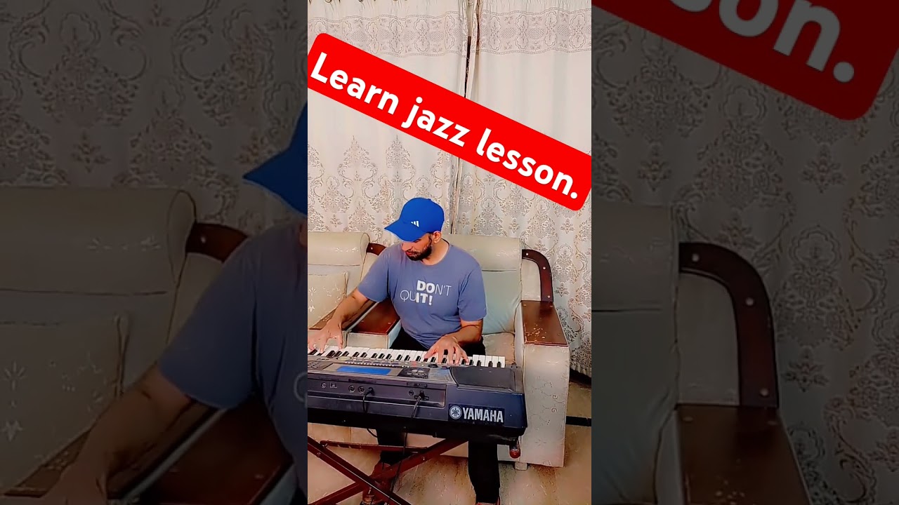 Learn jazz lesson. 