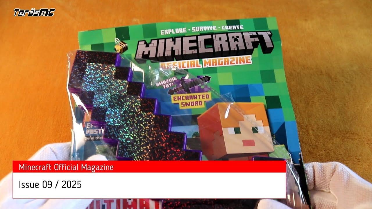 Minecraft Official Magazine Issue 9 2025 Flip Through