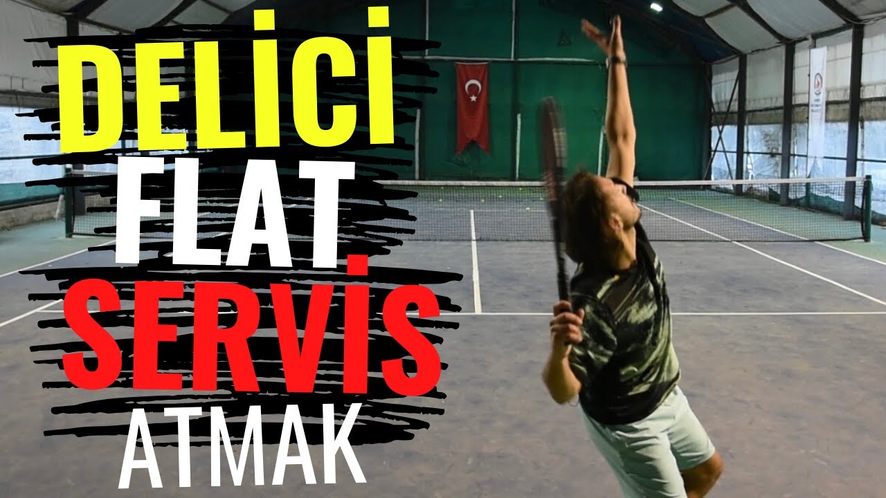 TENiSTE FLAT SERViS - TENNIS COACHING #26