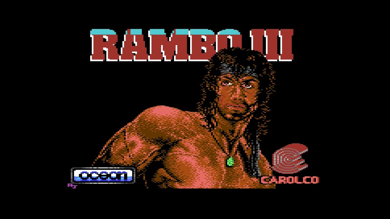 Commodore 64 Longplay [135] Rambo III (EU)