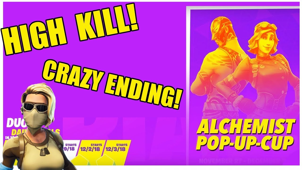 HIGH KILL TOURNAMENT GAMEPLAY! CRAZY ENDING!
