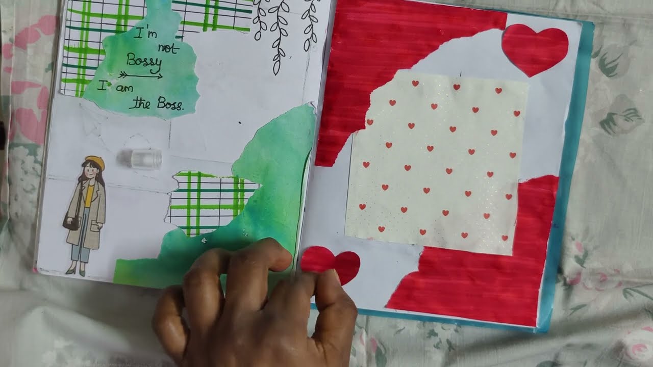 Journal with me #priyajscorner10 #journal #journaling #diy #journalwithme #journalideas #junkjournal