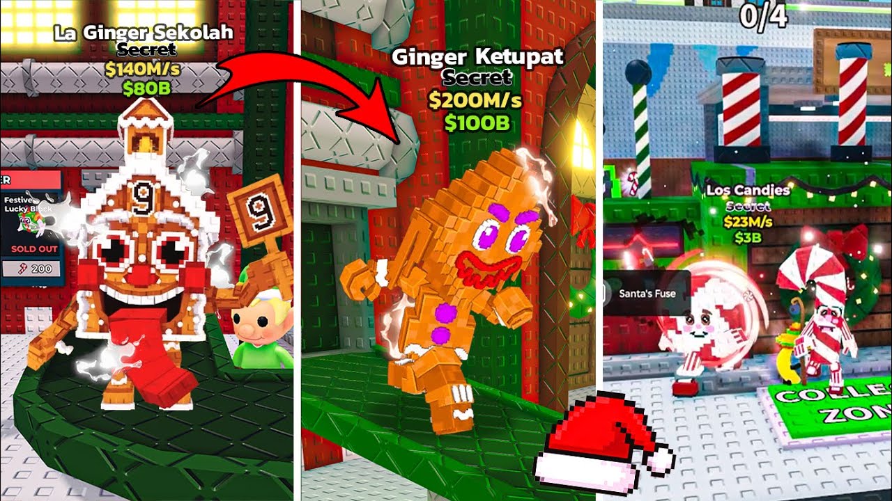 Roblox The North Pole Update! - I Got All New Christmas Secret Brainrot😱 - Steal a Brainrot