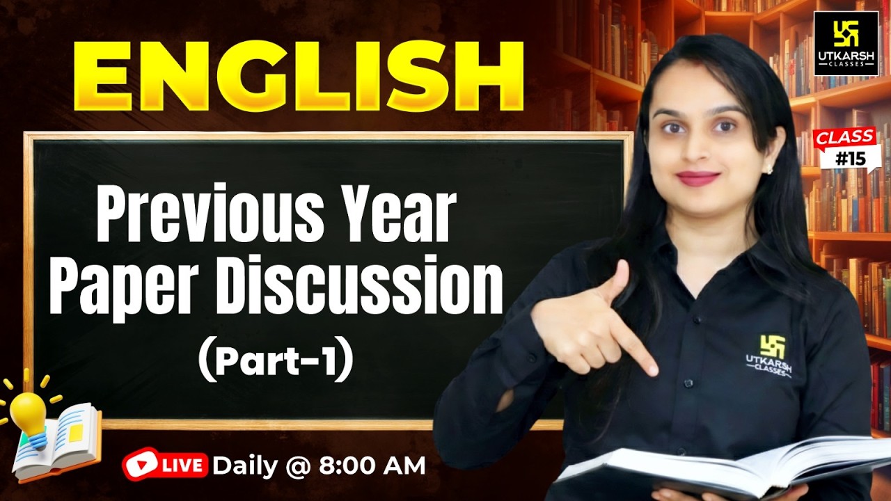 BSc Nursing English #15 | Previous Year Question English | BSc Nursing Utkarsh | Preksha Mam
