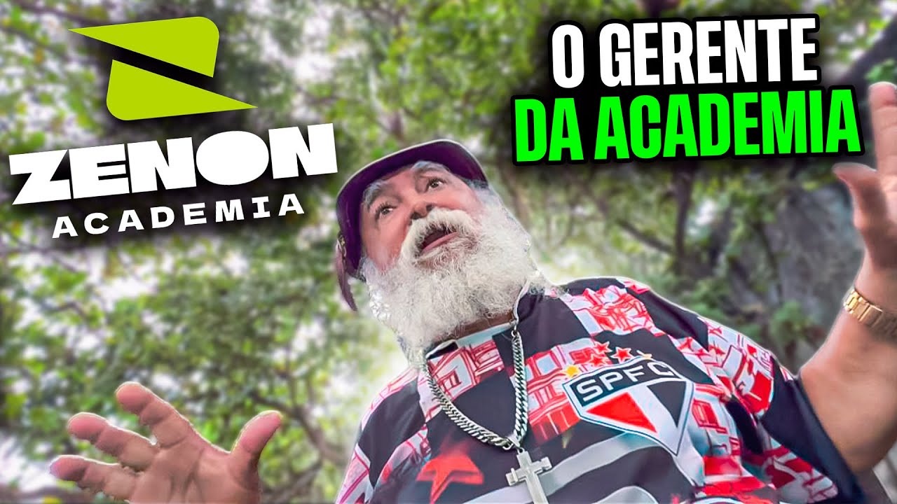LUIZ DO SOM VIROU O GERENTE DA ACADEMIA DE MANETIKIN | LUIZ DO SOM 