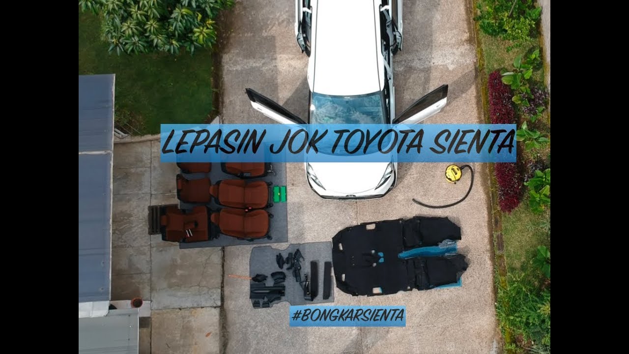Cara Mudah Lepas Jok Toyota Sienta