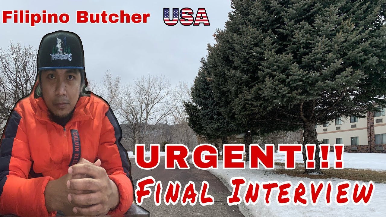 Final Interview tips | employers interview for butchers
