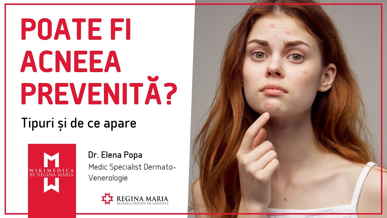 3 Tipuri de Acnee si Tratamentul ADECVAT pentru Fiecare