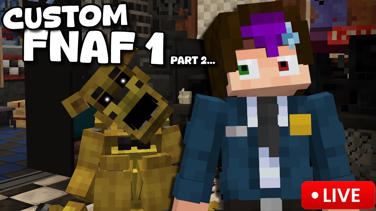 Building MORE of my custom FNAF 1 Map using MODS || Chatting and Modeling ||