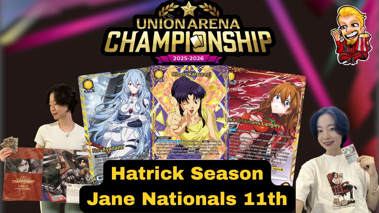 11-е место на Union Arena Nationals с Yellow Eva Girls?! | Хэтч-трик Джейн | Интервью на Union Arena