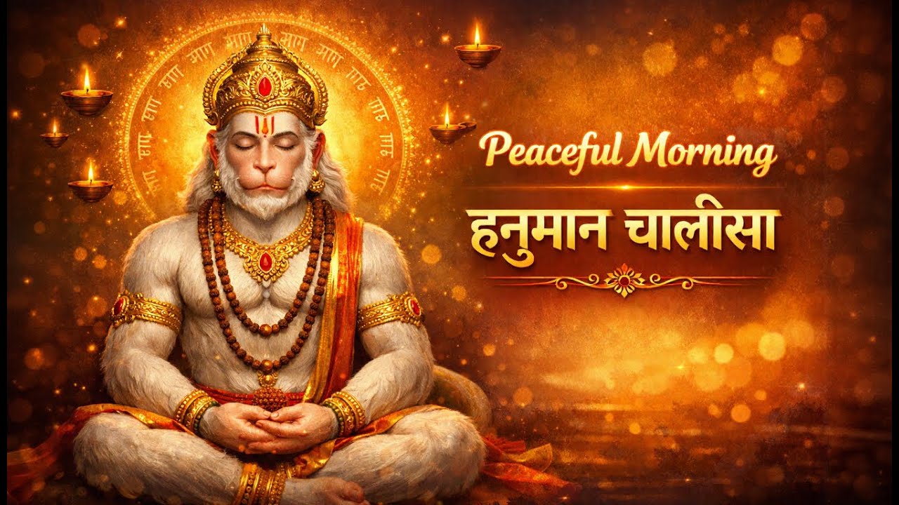 Nonstopसुबह हनुमान चालीसा ☀️ | Morning Hanuman Chalisa | Powerful Morning Mantra For Positive