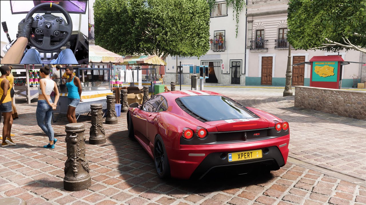 Ferrari 430 Scuderia - Forza Horizon 5 | Thrustmaster TX gameplay