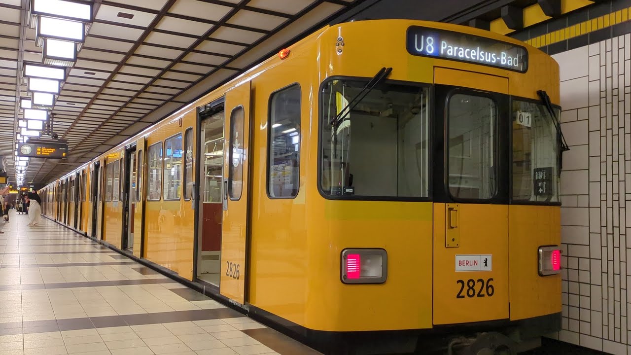 U-Bahn Berlin|Aussetzer Wiederholung (#38) auf der U8 von Hermannstraße bis Paracelsus-Bad