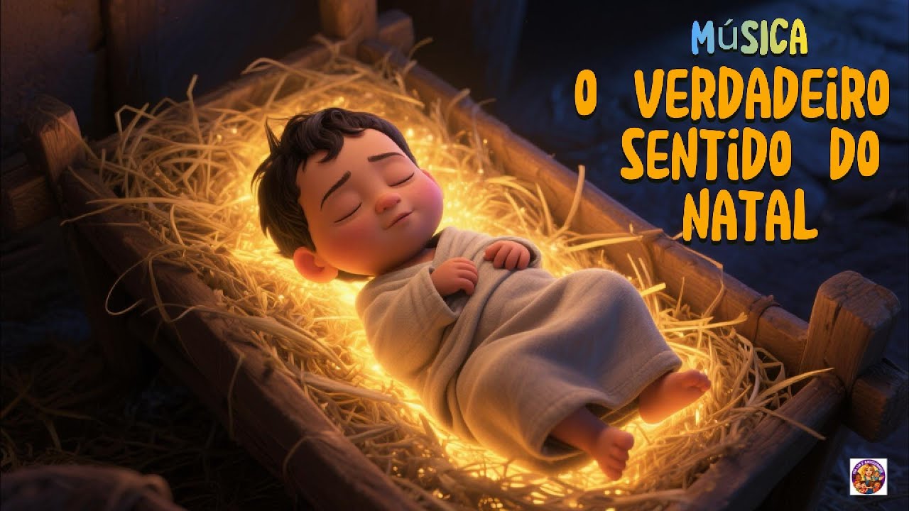 O Verdadeiro Sentido do Natal 🎄✨ | Música Infantil Cristã